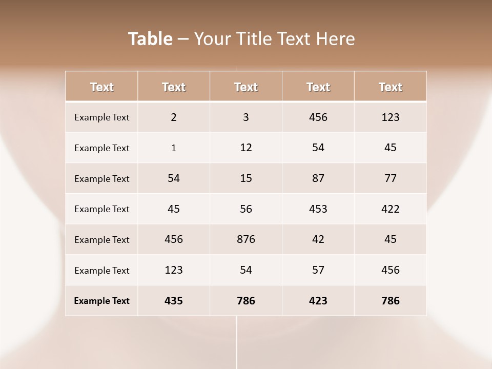 Protection Treatment Whiten PowerPoint Template