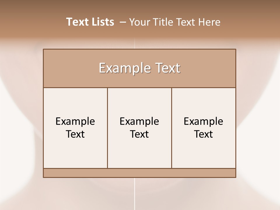 Protection Treatment Whiten PowerPoint Template