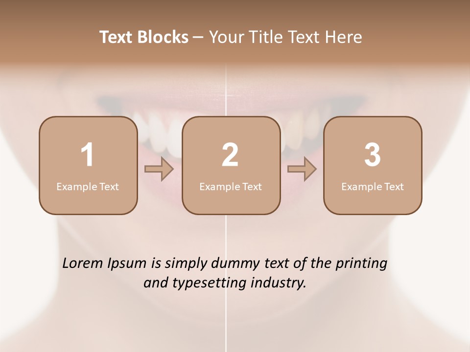 Protection Treatment Whiten PowerPoint Template