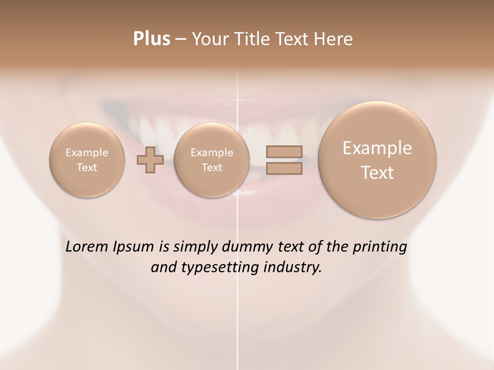 Protection Treatment Whiten PowerPoint Template