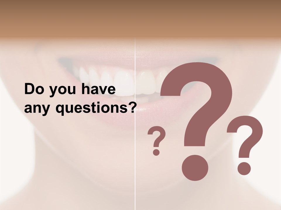 Protection Treatment Whiten PowerPoint Template