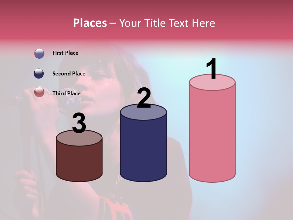 Chvrches Festival Girlfriend PowerPoint Template