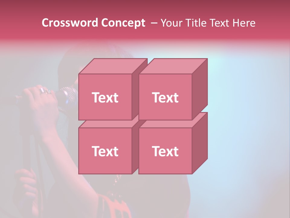 Chvrches Festival Girlfriend PowerPoint Template