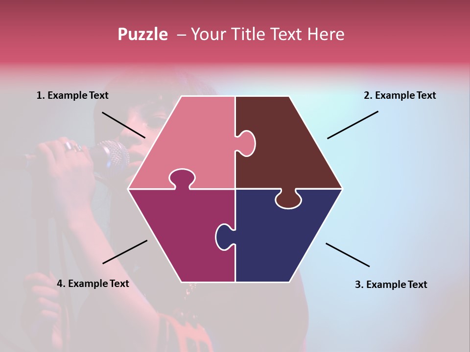 Chvrches Festival Girlfriend PowerPoint Template