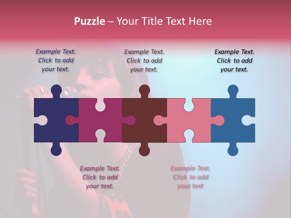 Chvrches Festival Girlfriend PowerPoint Template