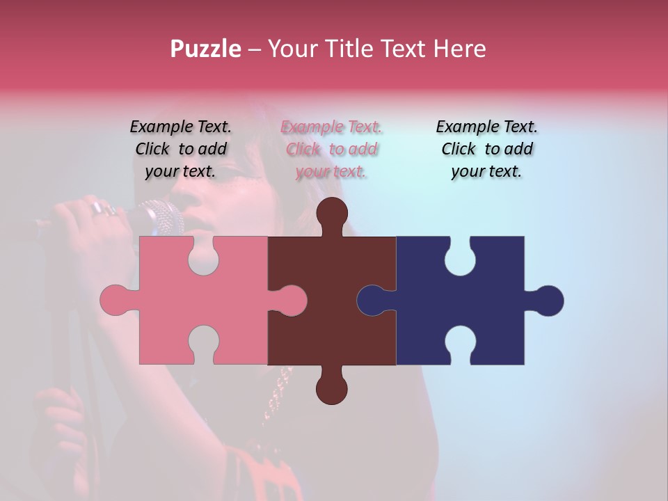 Chvrches Festival Girlfriend PowerPoint Template