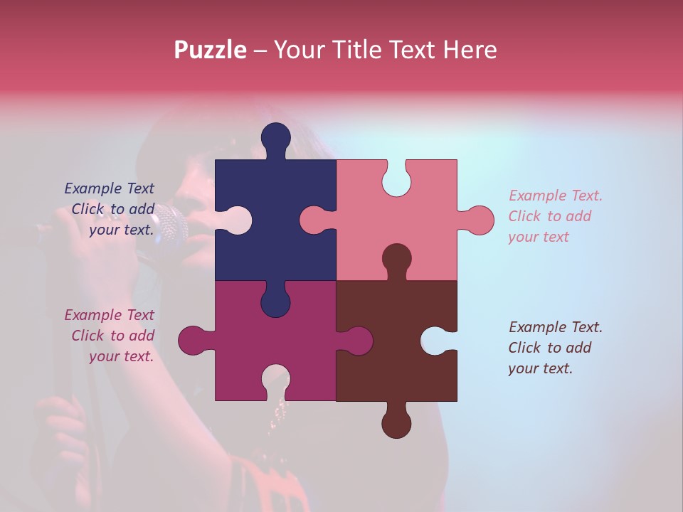 Chvrches Festival Girlfriend PowerPoint Template