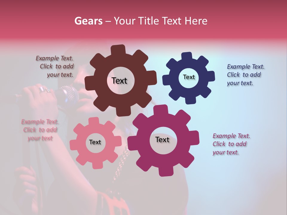 Chvrches Festival Girlfriend PowerPoint Template