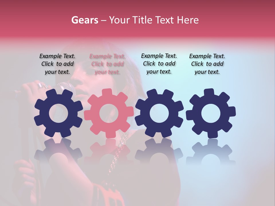 Chvrches Festival Girlfriend PowerPoint Template