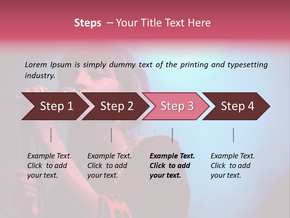 Chvrches Festival Girlfriend PowerPoint Template