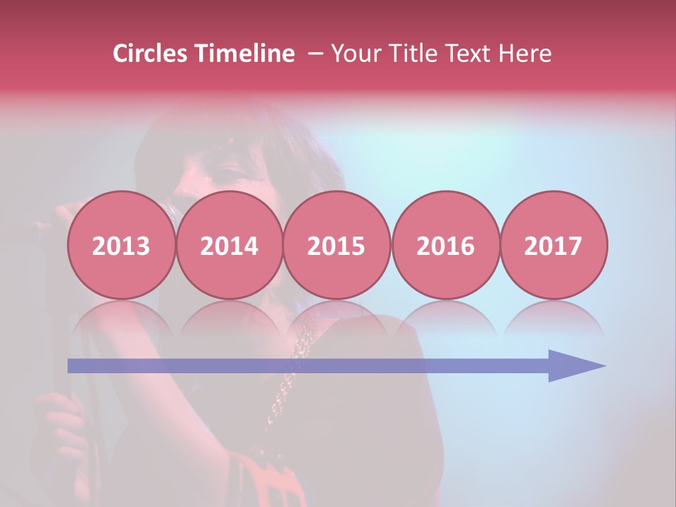 Chvrches Festival Girlfriend PowerPoint Template