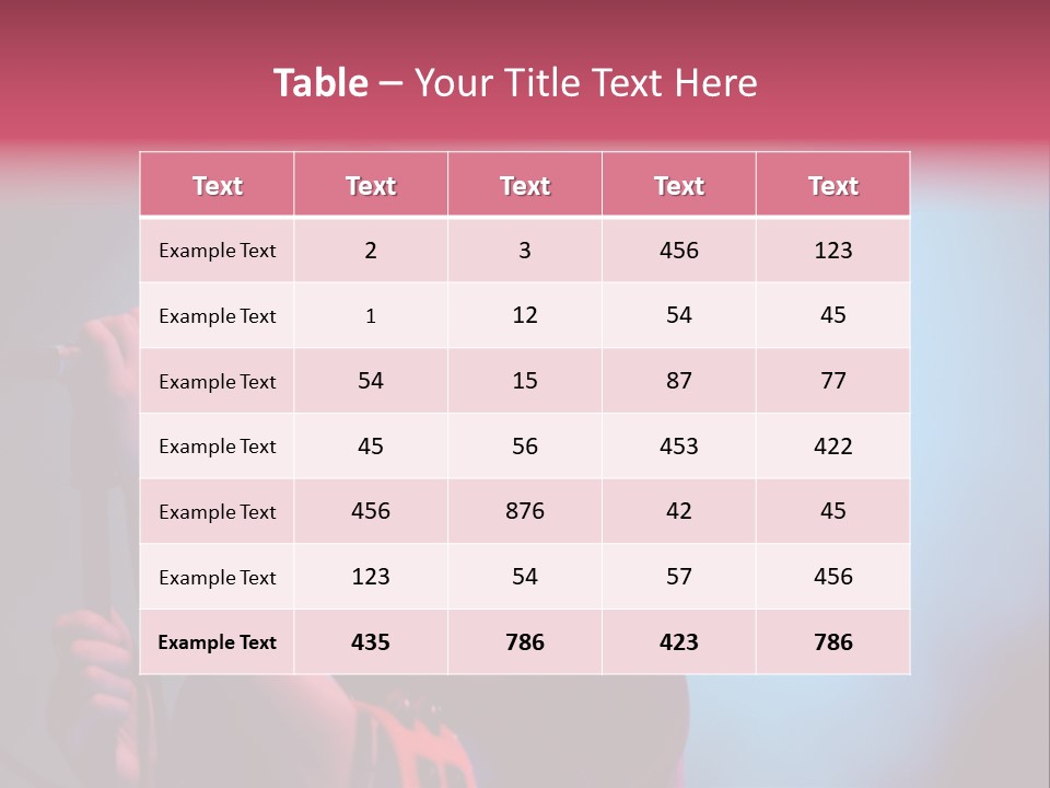 Chvrches Festival Girlfriend PowerPoint Template