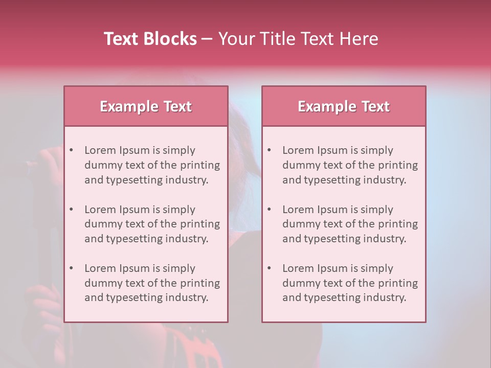 Chvrches Festival Girlfriend PowerPoint Template