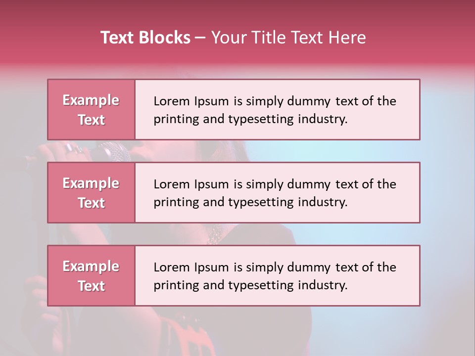 Chvrches Festival Girlfriend PowerPoint Template