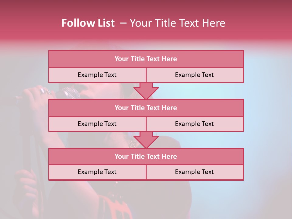 Chvrches Festival Girlfriend PowerPoint Template