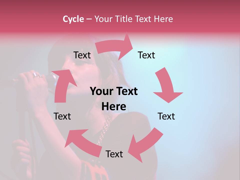 Chvrches Festival Girlfriend PowerPoint Template