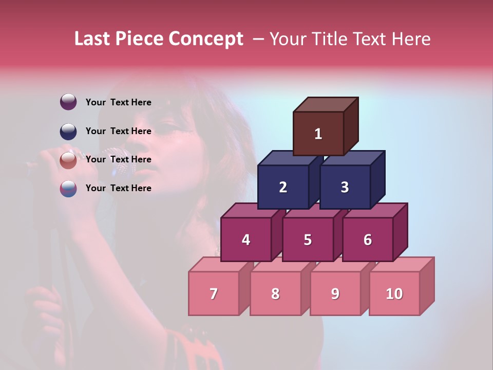 Chvrches Festival Girlfriend PowerPoint Template