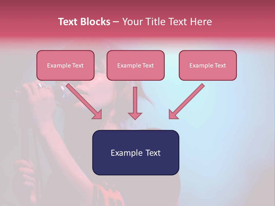 Chvrches Festival Girlfriend PowerPoint Template