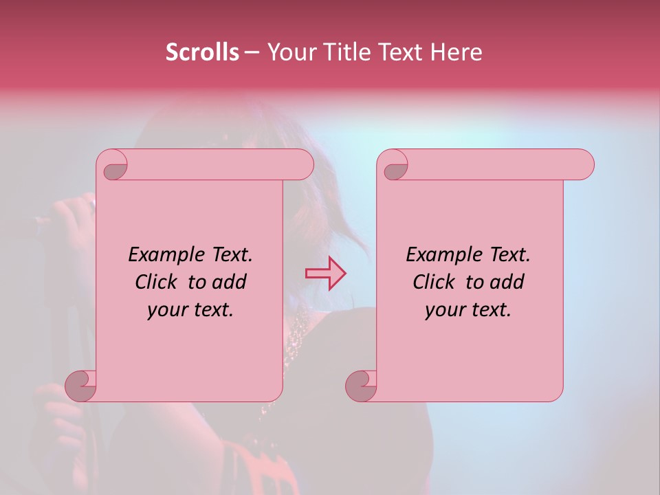 Chvrches Festival Girlfriend PowerPoint Template