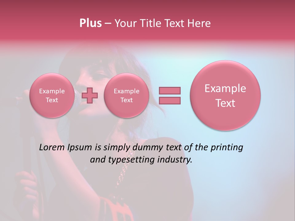 Chvrches Festival Girlfriend PowerPoint Template