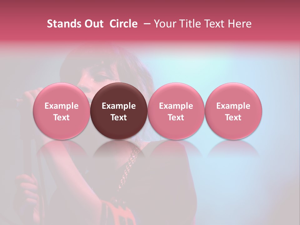 Chvrches Festival Girlfriend PowerPoint Template