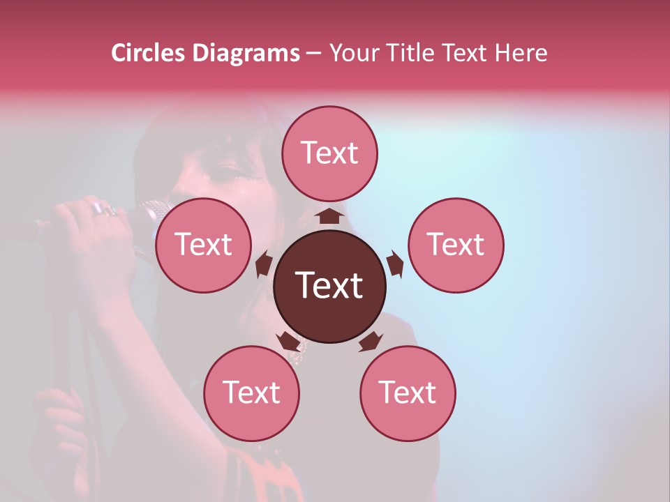 Chvrches Festival Girlfriend PowerPoint Template