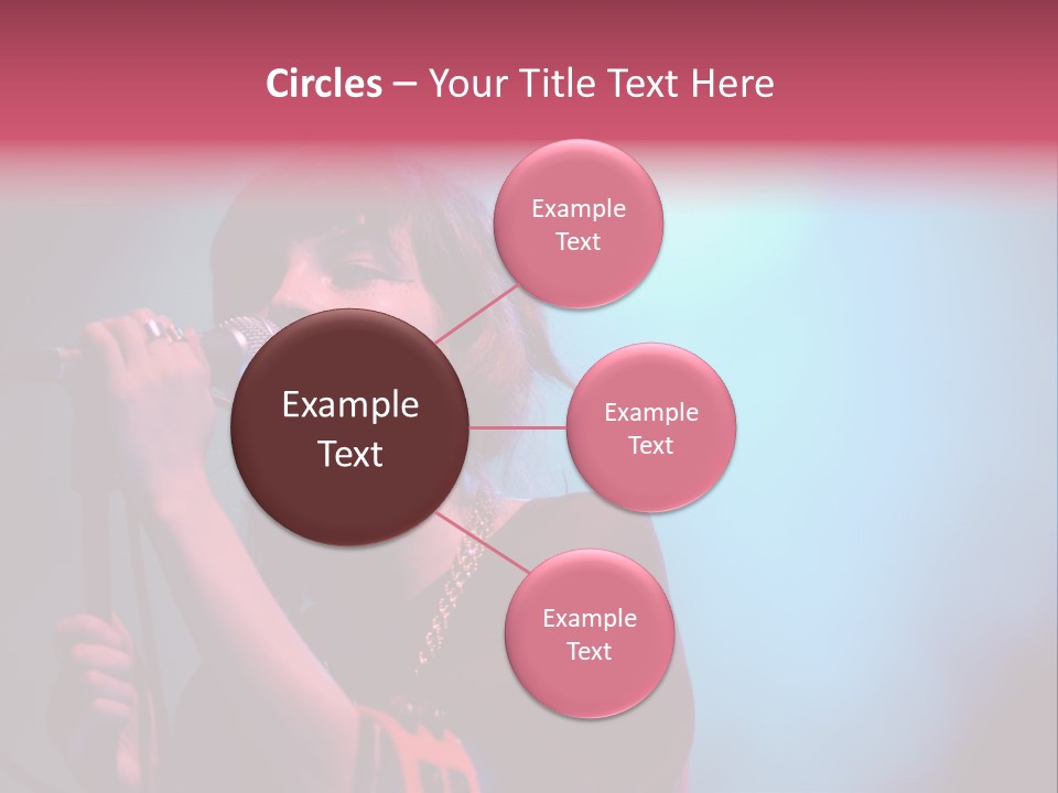 Chvrches Festival Girlfriend PowerPoint Template