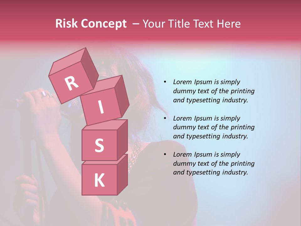 Chvrches Festival Girlfriend PowerPoint Template