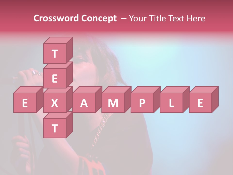 Chvrches Festival Girlfriend PowerPoint Template