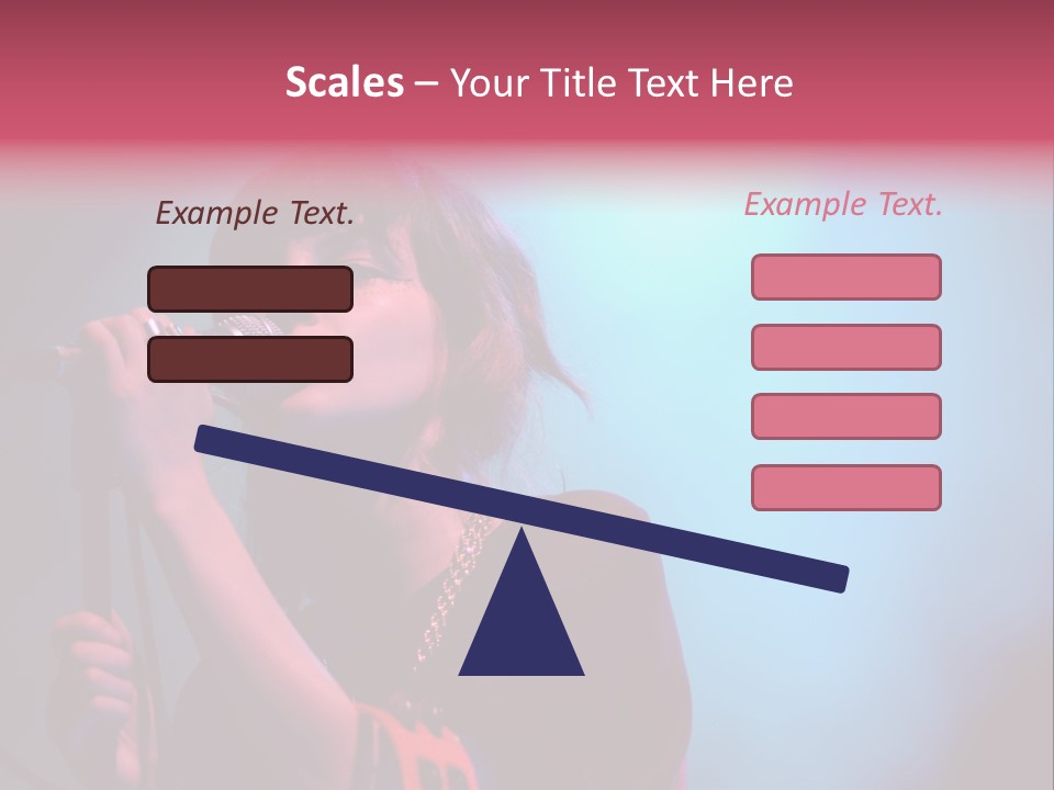 Chvrches Festival Girlfriend PowerPoint Template