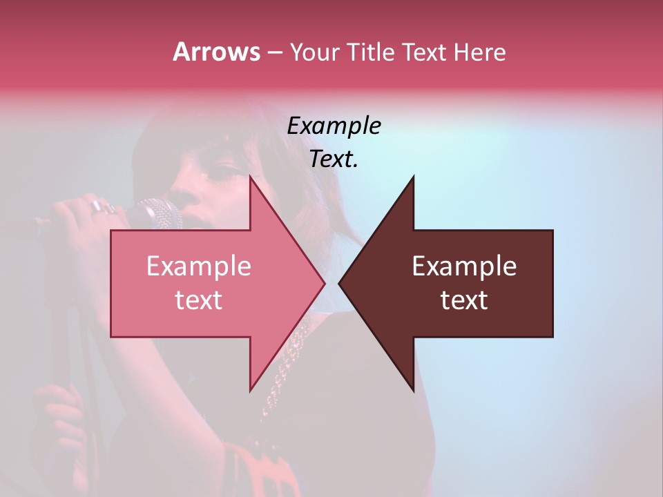 Chvrches Festival Girlfriend PowerPoint Template