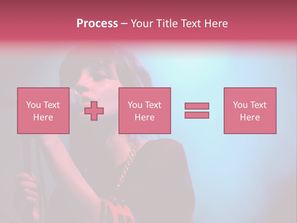 Chvrches Festival Girlfriend PowerPoint Template