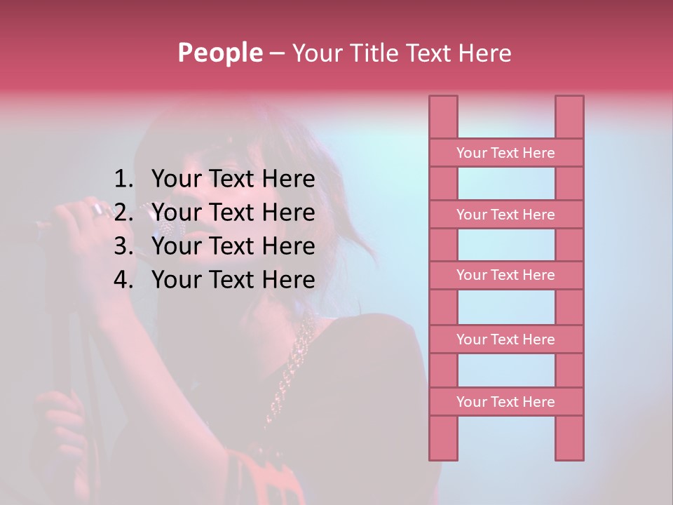 Chvrches Festival Girlfriend PowerPoint Template