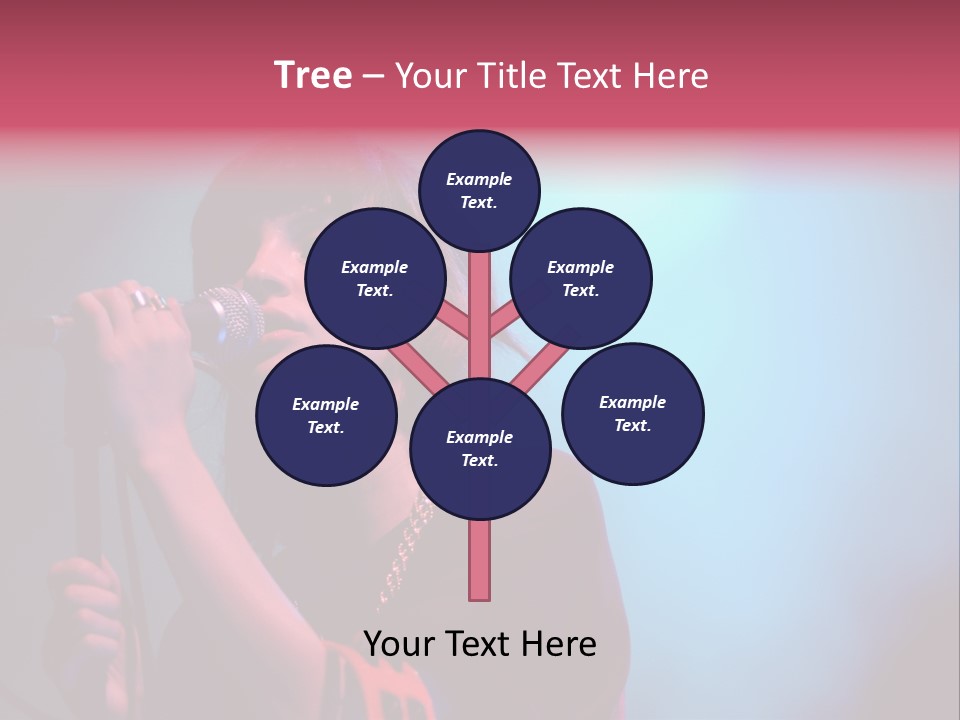 Chvrches Festival Girlfriend PowerPoint Template