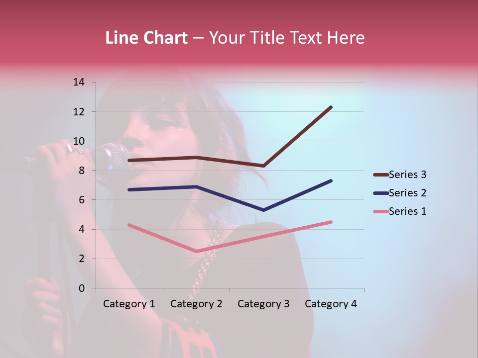 Chvrches Festival Girlfriend PowerPoint Template