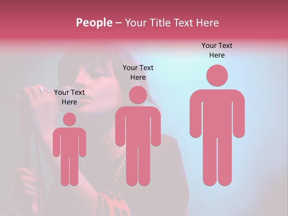 Chvrches Festival Girlfriend PowerPoint Template