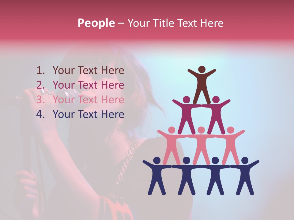 Chvrches Festival Girlfriend PowerPoint Template