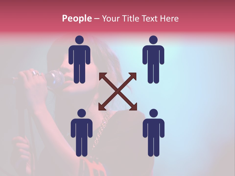 Chvrches Festival Girlfriend PowerPoint Template