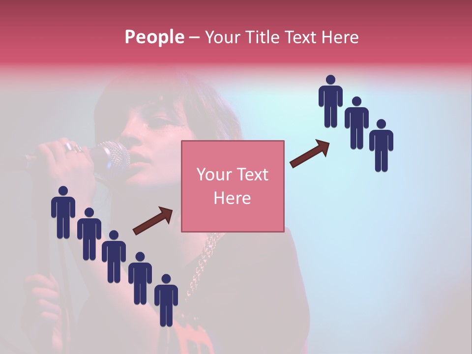Chvrches Festival Girlfriend PowerPoint Template
