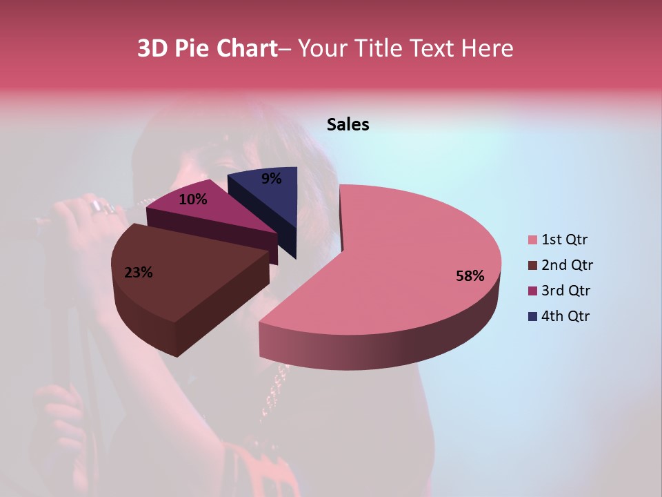 Chvrches Festival Girlfriend PowerPoint Template