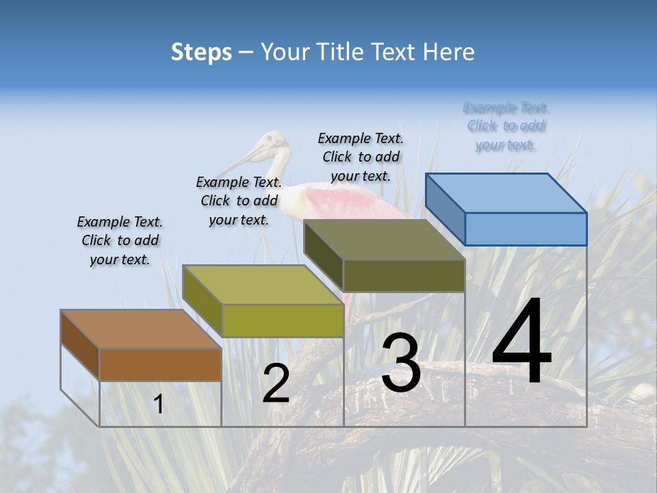 Platalea Ajaja Animal Rare PowerPoint Template