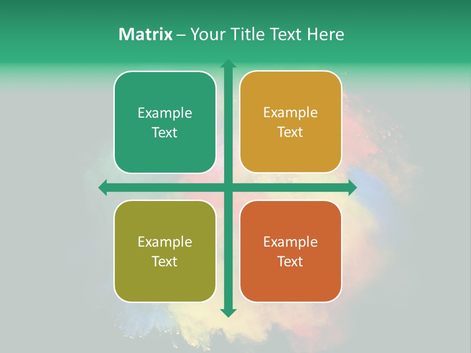 Background Paint Ash PowerPoint Template