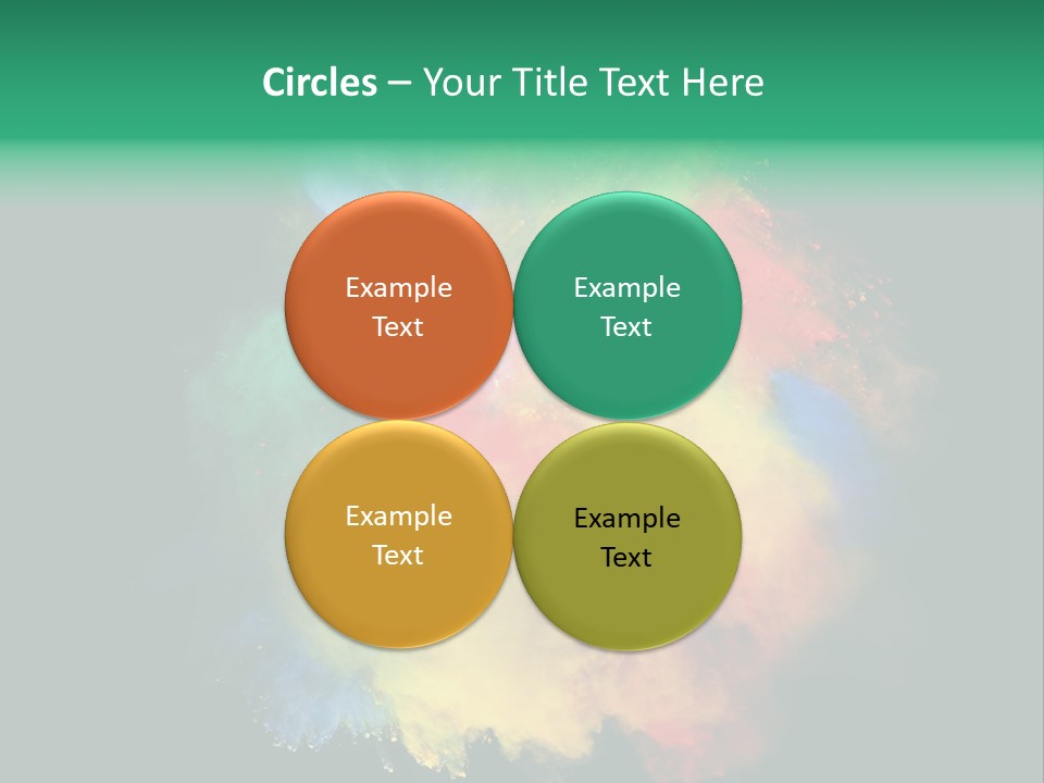 Background Paint Ash PowerPoint Template