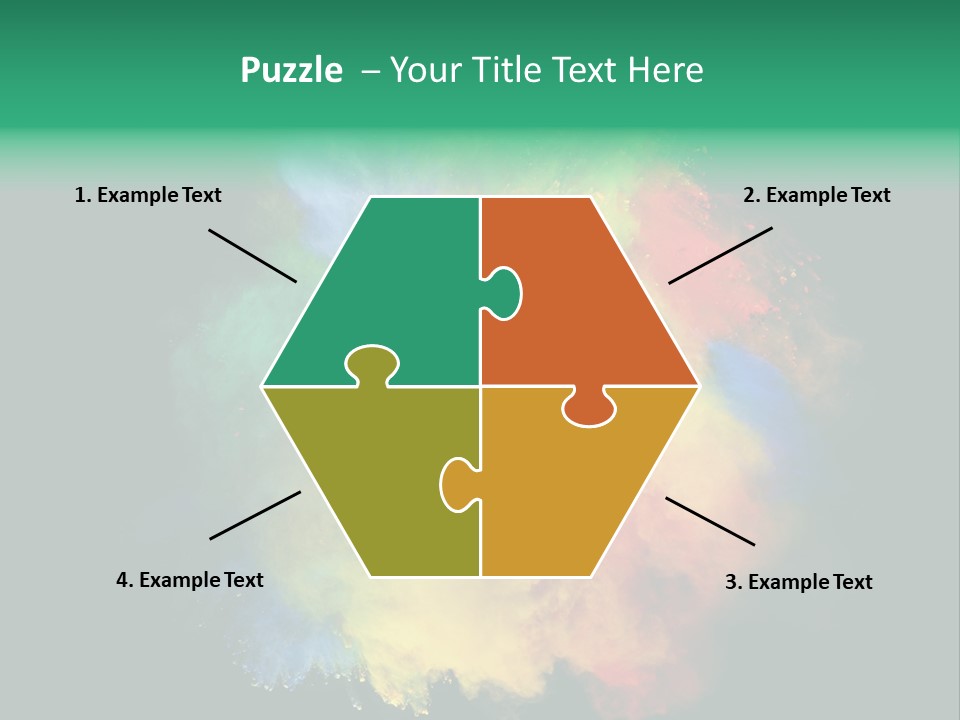 Background Paint Ash PowerPoint Template