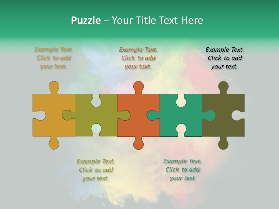 Background Paint Ash PowerPoint Template