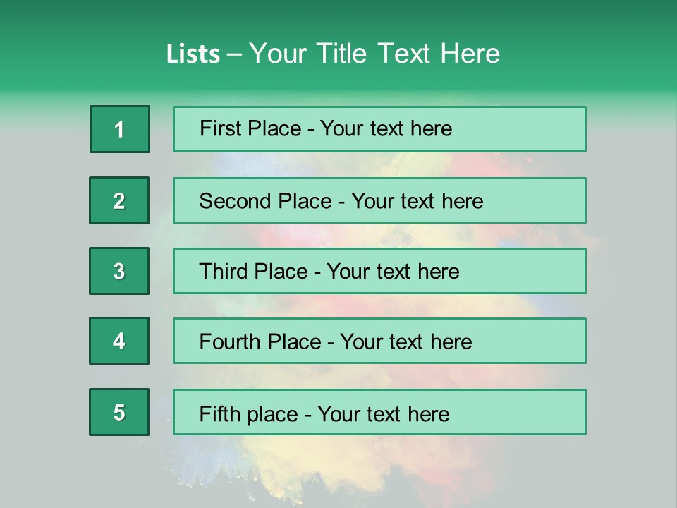Background Paint Ash PowerPoint Template