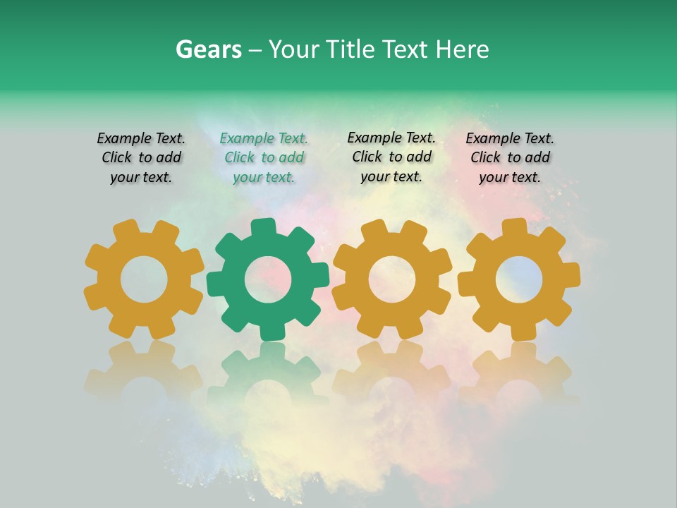 Background Paint Ash PowerPoint Template