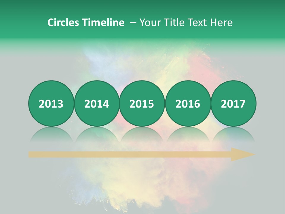 Background Paint Ash PowerPoint Template