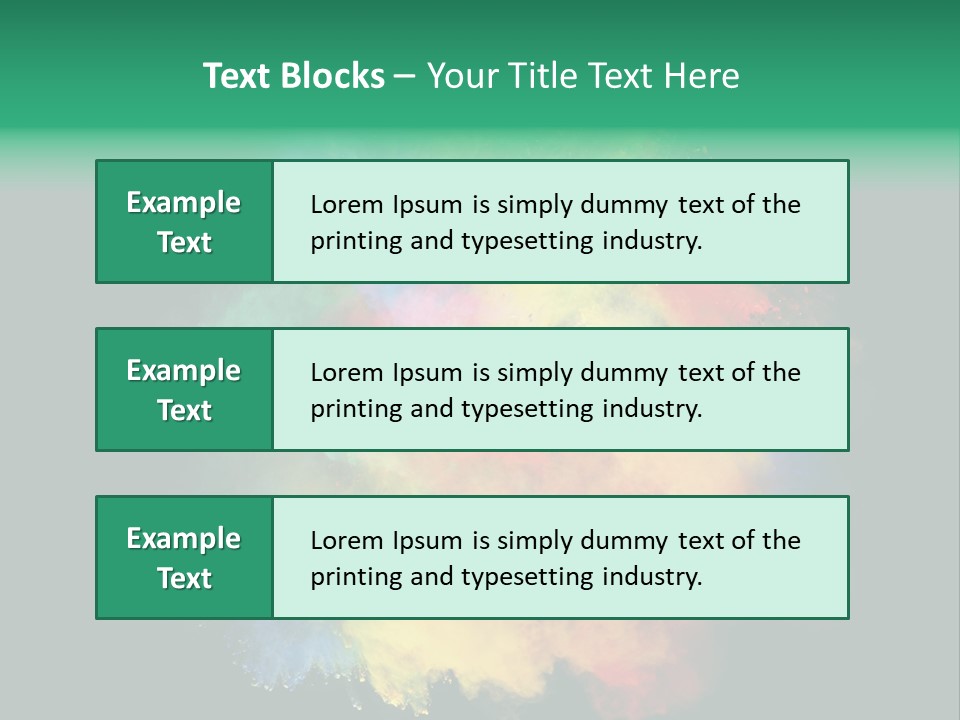Background Paint Ash PowerPoint Template