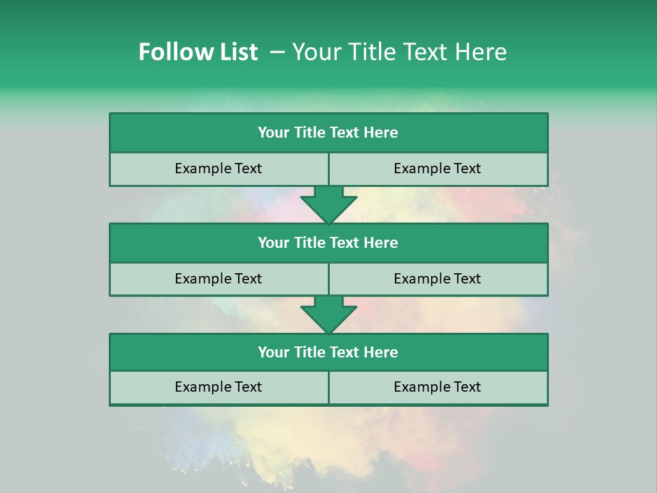 Background Paint Ash PowerPoint Template